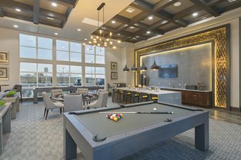 Apartments in Cedar Glen with Upscale Resident Clubhouse and Pool Table